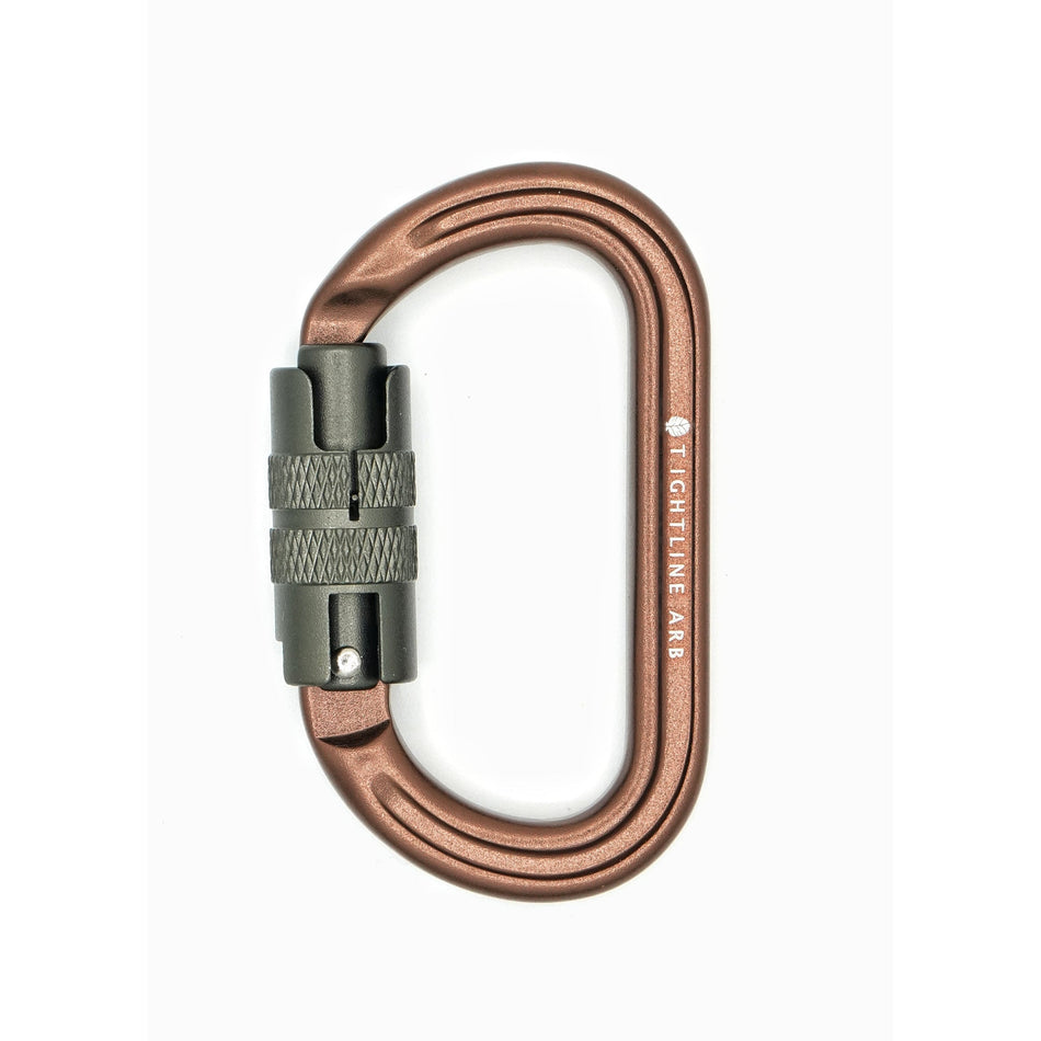 TLA Wren Carabiner - 2-Way - Brown - Arborist Accessory