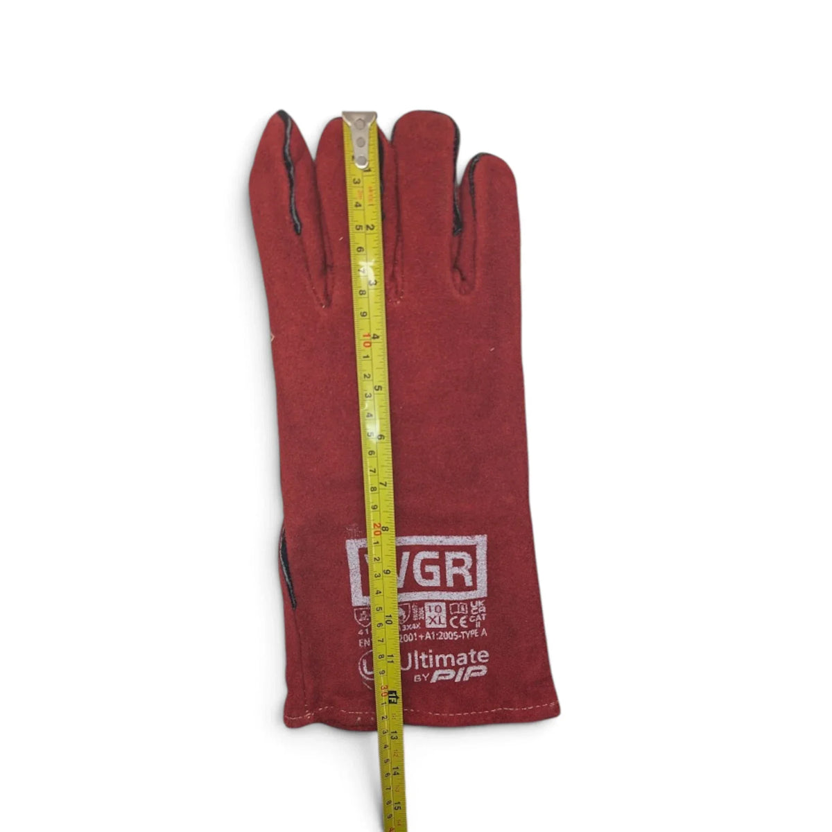 WGR Red Ground Work Gauntlets - Gloves