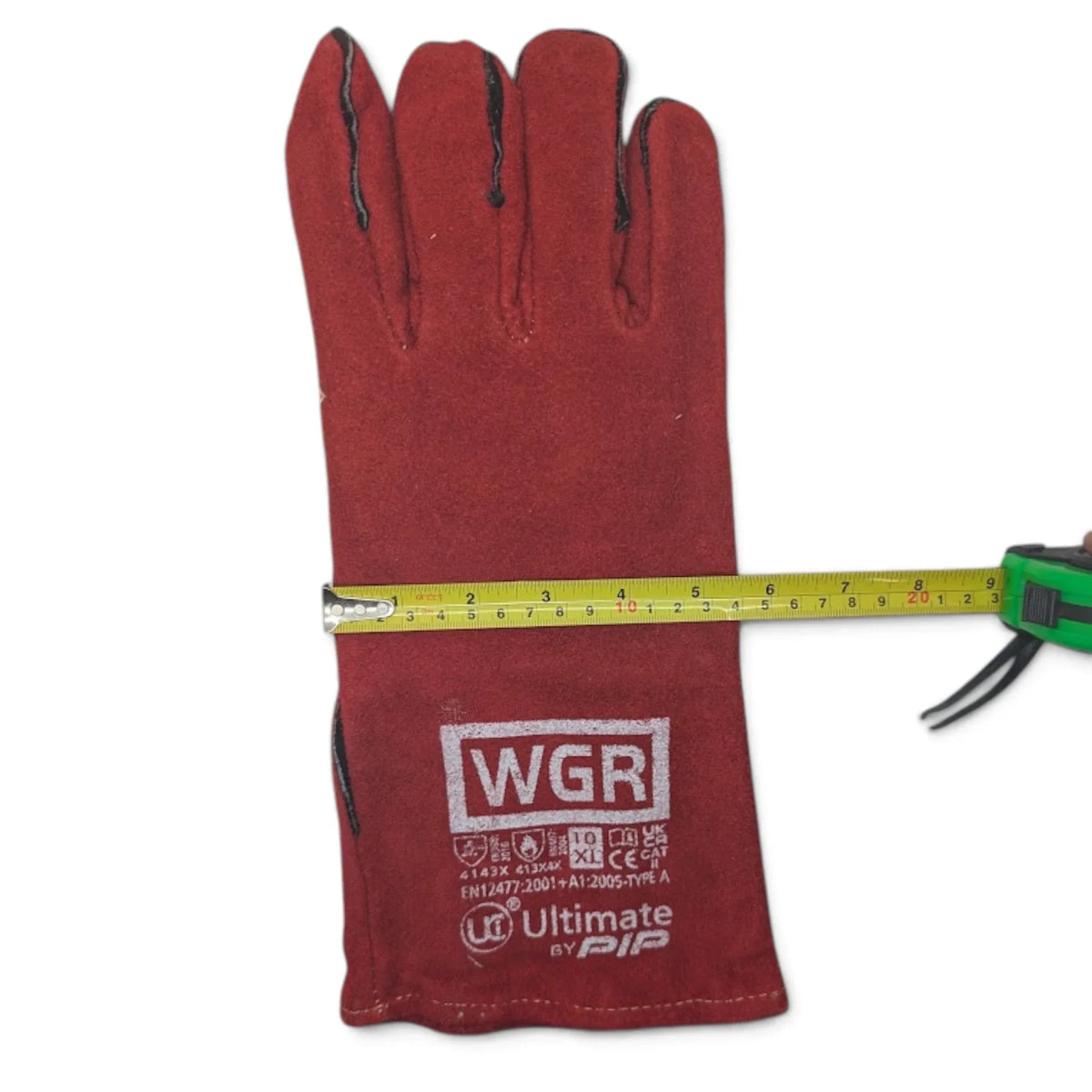 WGR Red Ground Work Gauntlets - Gloves