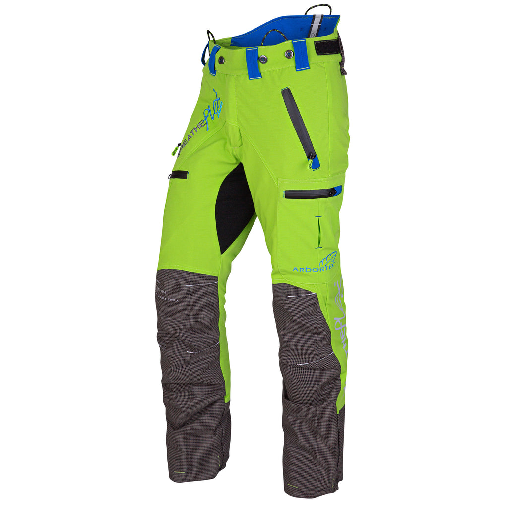 Arbortec Breatheflex Pro Chainsaw Trousers Type A - Lime - Skyland Equipment Ltd