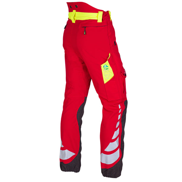 Arbortec Breatheflex Chainsaw Trousers Red - Type A - Skyland Equipment Ltd