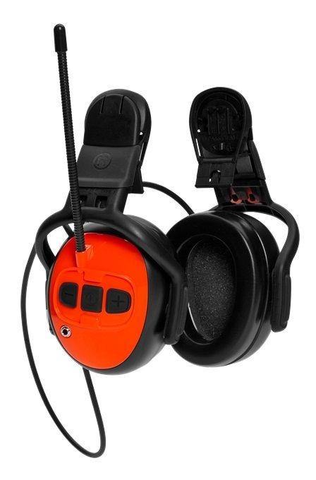 Husqvarna Hearing Protection with FM/ MP3 Player - Helmet - Skyland Equipment Ltd