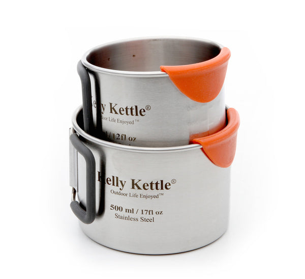 Kelly Kettle Camping Cup Set (350 & 500ml) - Skyland Equipment Ltd