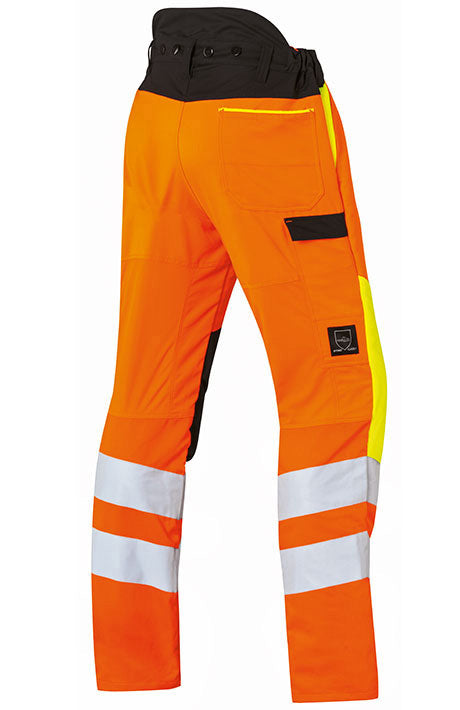 Stihl MS Protect Hi-Vis Chainsaw Trousers - Type A - Skyland Equipment Ltd
