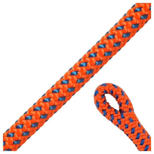 Teufelberger Tachyon Spliced Rope - Orange 11.5mm - Skyland Equipment Ltd