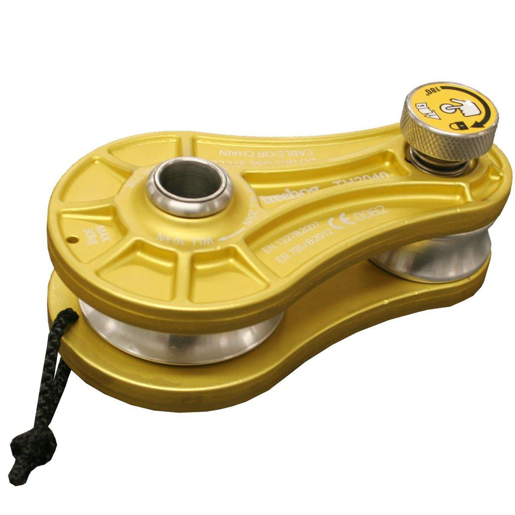 Treehog Pulley Block 100kN - Quick Release – Skyland Equipment Ltd